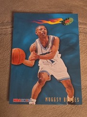 1995-96 NBA Hoops Basketball Muggsy Bogues Wicked Dishes #389 Charlotte Hornets
