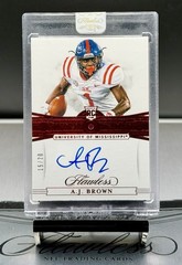 2019 Flawless AJ Brown💎Rookie Gemstone Signature Red Hologram RC Auto,SSP#/20🔥
