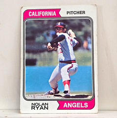 Topps 1974 Topps Nolan Ryan #20 California Angels Base Set Baseball Card