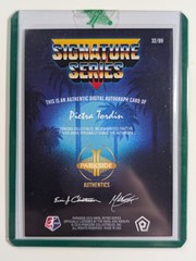 2025 Parkside NWSL Pietra Tordin Retro Rookie Signature Series Auto #D /89 QTY