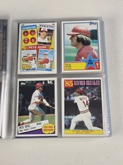 Lot of 100 PETE ROSE CARDS ~TOPPS OPEECHEE FLEER DONRUSS NRMT VTG & Team Cards