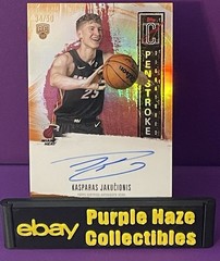 2025-26 Topps Signature Class Kasparas Jakucionis # PS-KJ Penstroke /50 (RC,AU)