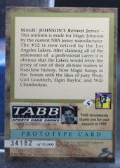 1992 Prestige – Tabb Investments – Magic Johnson #5 – /70,000 (NM)