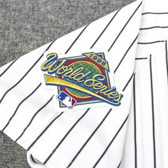 Derek Jeter 1996 New York Yankees World Series Men&rsquo;s Home Cooperstown Jersey