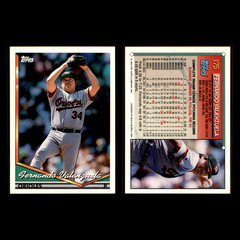 Fernando Valenzuela Lot 12 Different Baseball Cards 1986-2004 LA Dodgers/BAL/SD