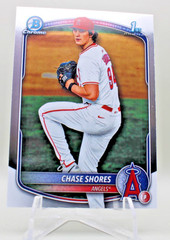 2025 Bowman Draft Chrome – Chase Shores #BDC-142 Angels