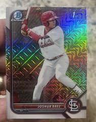 2022 Bowman Joshua Baez 1st Bowman Chrome Mojo Refractor #BCP-112 Rookie