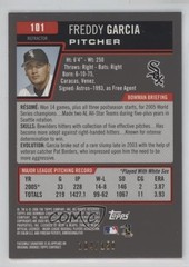 2006 Bowman Chrome Blue Refractor 104/150 Freddy Garcia #101 1dm4