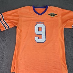 The Waterboy Boucher 9 Football Jersey Mens Medium Orange Bourbon Bowl Costume