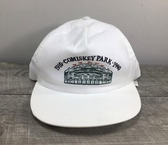 Comiskey Park NOS ANNCO Chicago White Sox Snapback Hat Cap 90s Vintage