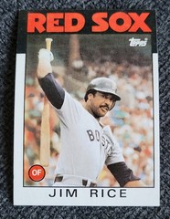 JIM RICE – 1986 Topps #320 **NM/MT** FREE SHIP & RETURN!