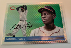 2025 Topps Chrome Platinum SATCHEL PAIGE Cleveland #499 SSP Diamond Etch 52/55