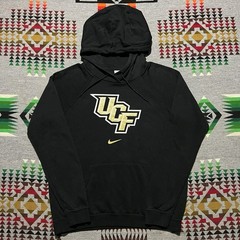 UCF Knights Nike Hoodie Mens Small Black Center Swoosh NCAA Football R1