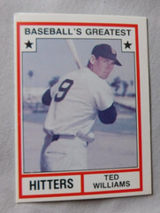 1982 TCMA Baseball&rsquo;s Greatest Hitters Baseball Card Pick one