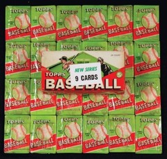 1952 MICKEY MANTLE ROOKIE CARD CHASE BOX-21 pack -Auto-2 cards 1950/60&rsquo;s