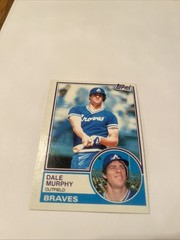 1983 Topps Dale Murphy Atlanta Braves # 760