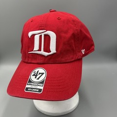 47 Brand Franchise NHL Detroit Red Wings Vintage D Logo Hat. NCAA Cap, Sz XXL