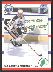 1990-91 Score Sabres Alexander Mogilny Rookie Buffalo Sabres #43 Base