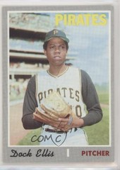 1970 Topps Dock Ellis #551 fo7