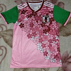 RARE Japan Soccer Jersey Special Pink Flowers Concept Edition S,M,L,XL,XXL