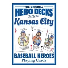 MLB Baseball Hero Decks Caricature 52 Playing Cards rare custom Parody art