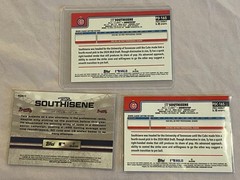 Ty Southisene PD-165 Pro Debut Chrome PDC-165 Tate BDN-7 3 Card Lot
