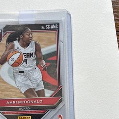 Panini 2021 Prizm WNBA Aari McDonald RC Auto Atlanta Dream Signatures SG-AMC