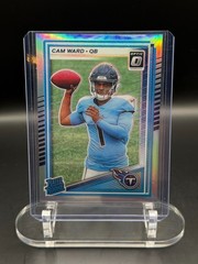 2025 Donruss Optic Rated Rookie RC Cam Ward Titans #293 Silver Holo Prizm