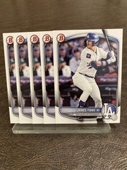2025 Bowman Draft James Tibbs III 5-Card Lot #BD-74 Dodgers