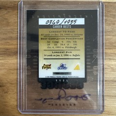 1997 Pinnacle Inscriptions – Signatures Jeff George /1935 (AU)