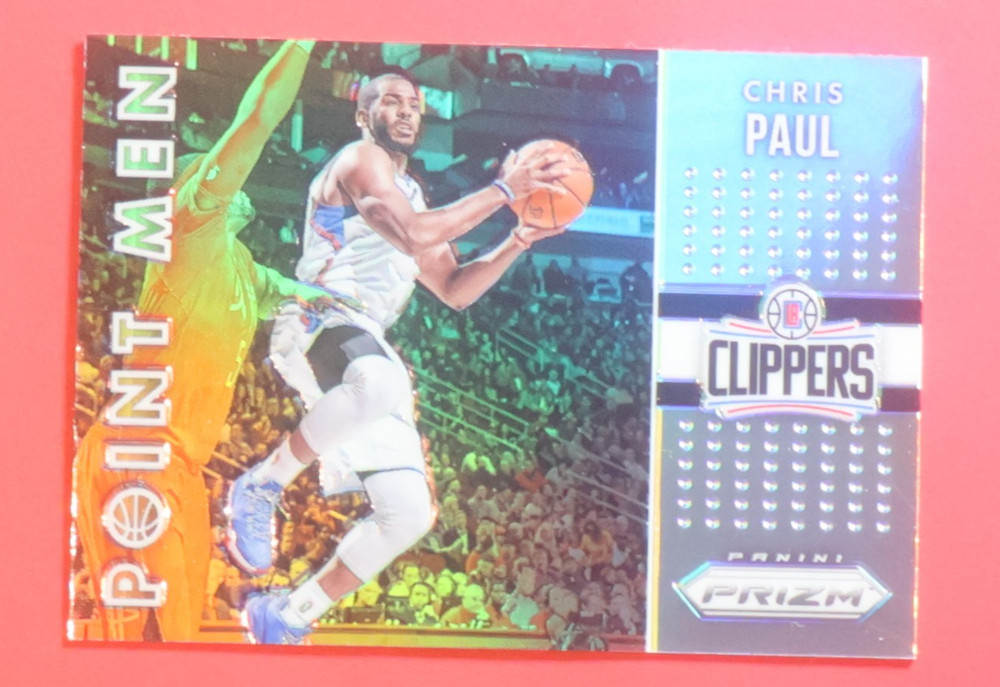 2015-16 Panini Prizm Point Men Silver Prizm Chris Paul #15