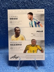 Ronaldo Nazario Brazil * 2024 Special Release Triple Edition #ELE-16 Soccer Card