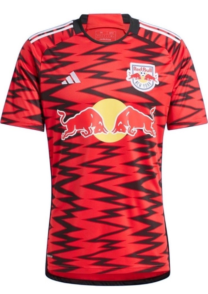 Adidas New York Red Bulls 2024 Secondary Replica Jersey HZ6201 Adult Sizes NWT