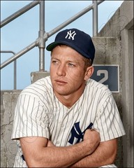 Mickey Mantle Photo 8X10 – 1952 Bowman Card Photo COLORIZED FREE SHIPPING