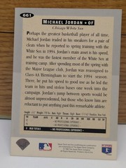 1994 Upper Deck Collectors Choice Baseball Michael Jordan #661, NM-MT
