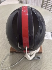 Vintage New York Giants Riddell Helmet Phone Telephone w/ Manual Excellent Cond