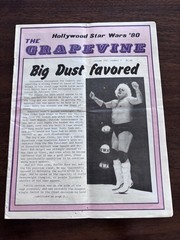The Grapevine Wrestling Newsletter Hollywood Florida Dusty Rhodes Harley Race