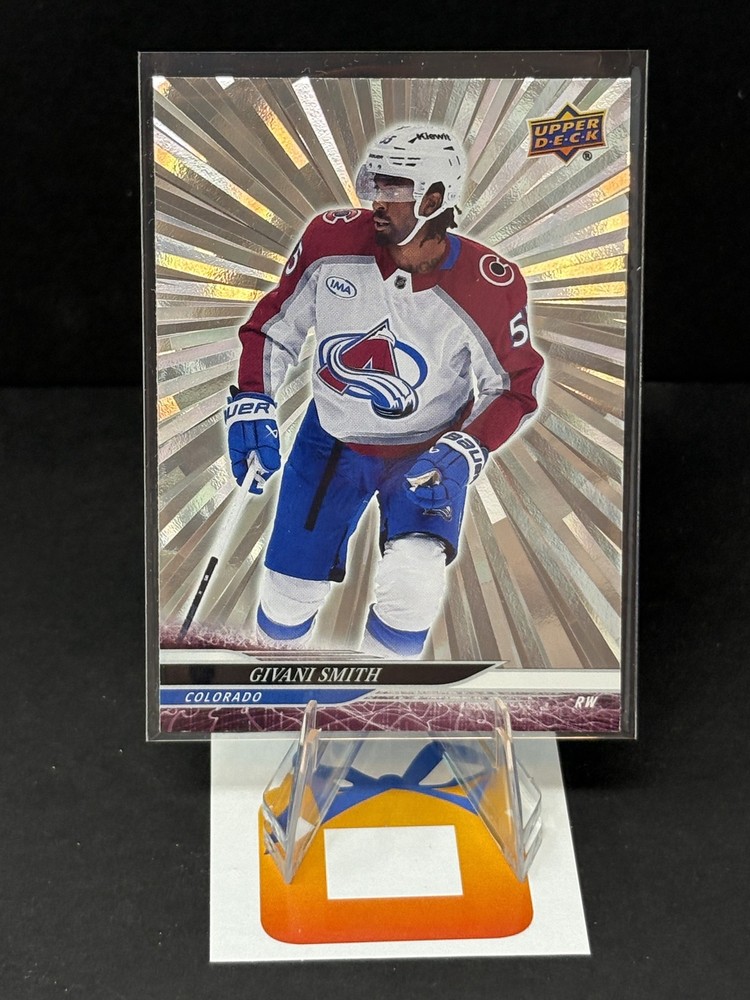 2024-25 Upper Deck S2 ﻿Givani Smith #535 Outburst Silver Avalanche