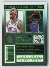 Tyrese Maxey #SS-19 2025-26 Topps Scan Slam 76ers