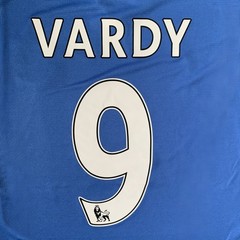 Jamie Vardy #9 Leicester City 2015/2016 Retro Home Jersey – Mens Sizes – New