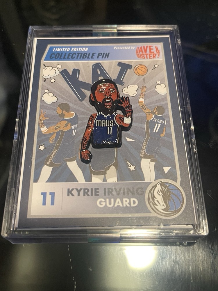 Rare Players Pin Kyrie Irving Ltd Edition Collectible Pin Dallas Mavericks sga