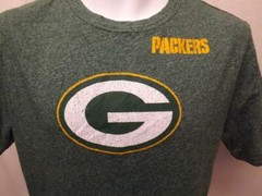 New Green Bay Packers Mens S-M-L-XL-2XL-3XL Heathered Majestic Blend Shirt
