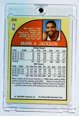 1990 NBA HOOPS MARK JACKSON KNICKS #205 MENENDEZ BROTHERS TRUE CRIME + ONE TOUCH