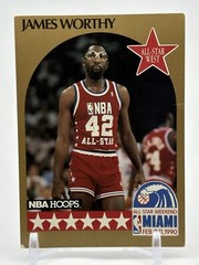 1990 NBA Properties #26 James Worthy LA Lakers