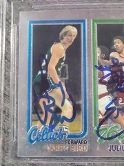 1996 Stadium Club Finest Reprints Magic Johnson Larry Bird Julius Erving 8 of 50