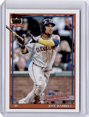 2026 Topps Series 1 – 1991 Topps Baseball Jose Ramirez #T91-69