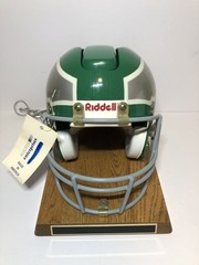 VTG 80s Philadelphia Eagles NFL Helmet Phone Telephone Kelly Green Riddell READ