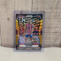 2026 Panini Prizm World Cup Julio Enciso Black Gold Shimmer 1/8 Bookend ALPHA SP