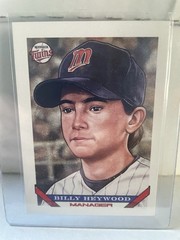 CUYLER SMITH TRADING CARDS Billy Heywood Little Big League Auto #/90