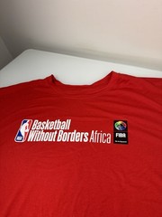 Mens Nike NBA Basketball Without Borders Africa T-Shirt Size 3XL FIBA RARE